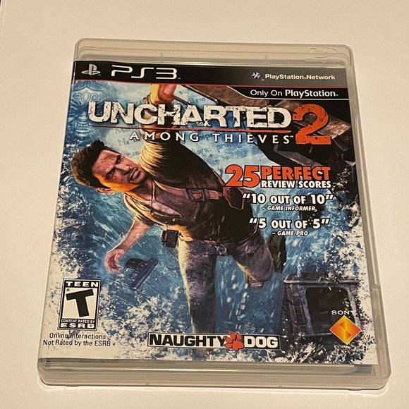 Uncharted 2 Among Theives Sony Playstation 3 Complete in Box - Picture 1 of 2